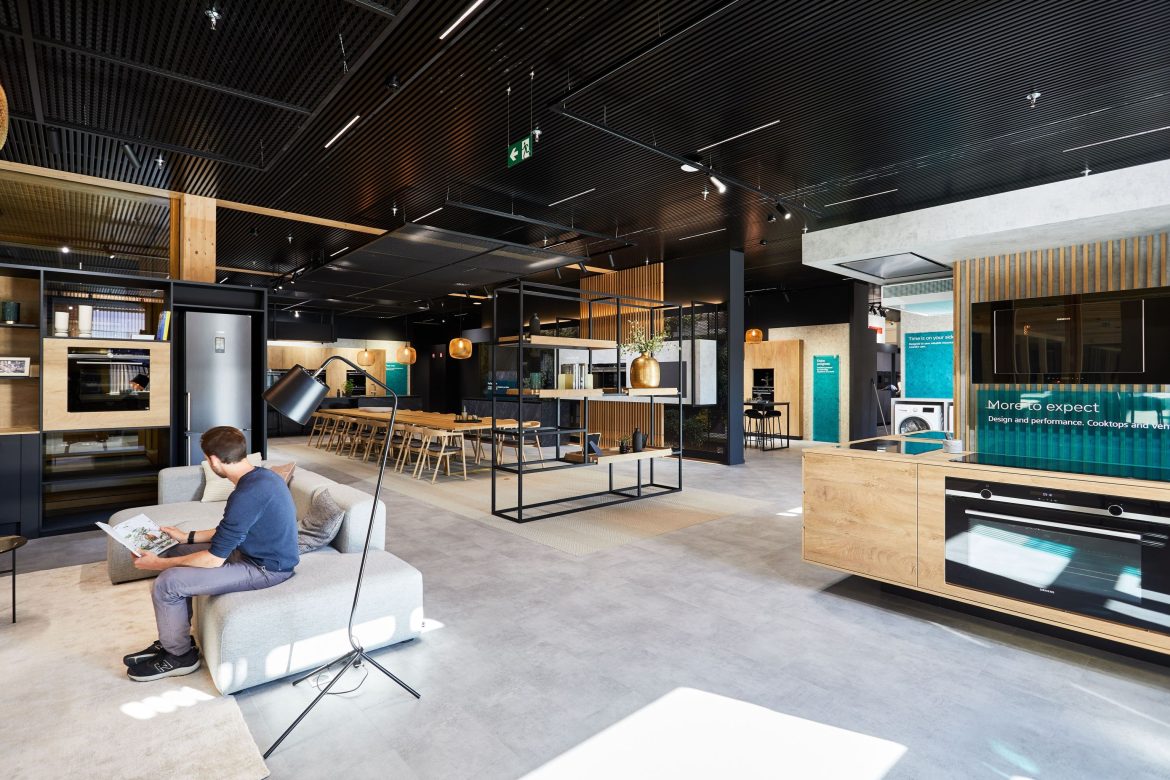 Siemens Showroom Made by Creaplan17