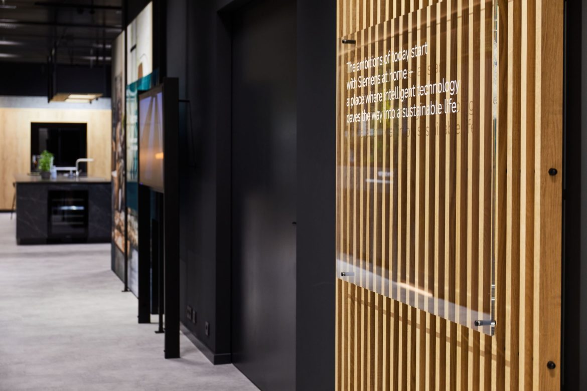 Siemens Showroom Made by Creaplan26