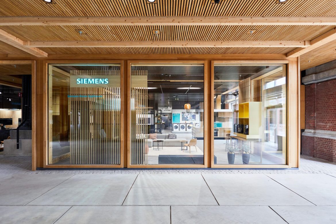 Siemens Showroom Made by Creaplan34