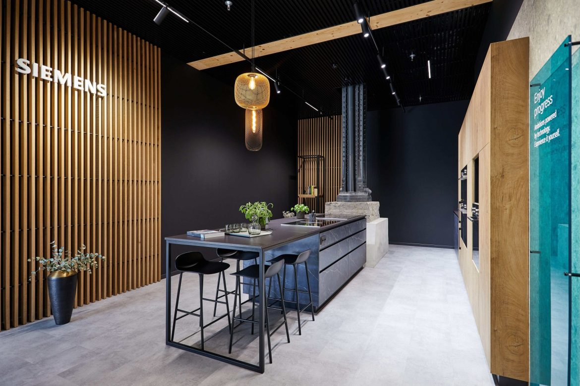 Siemens Showroom Made by Creaplan4