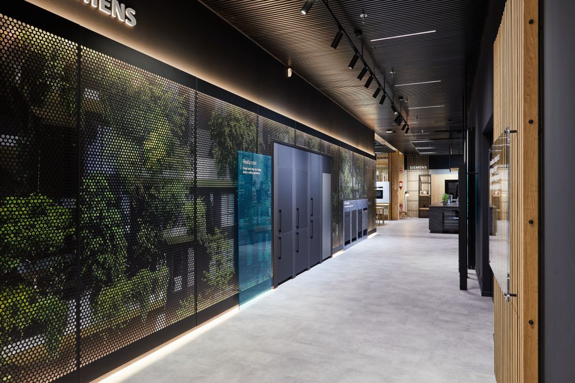 Siemens Showroom Made by Creaplan5