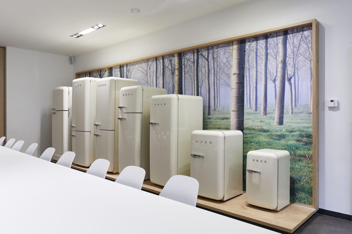 Smeg Showroom Made by Creaplan5