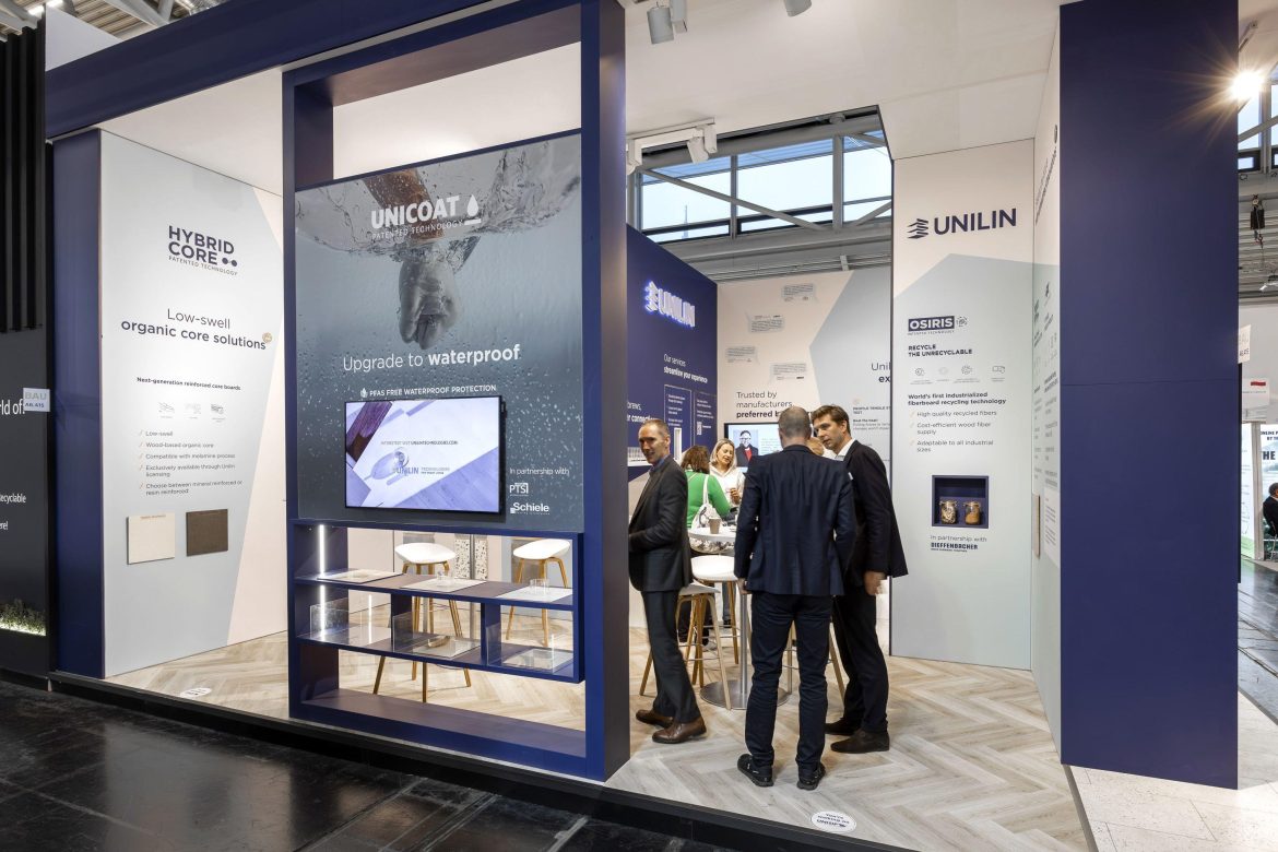 Unilin Technologies BAU 2025 Made by Creaplan4