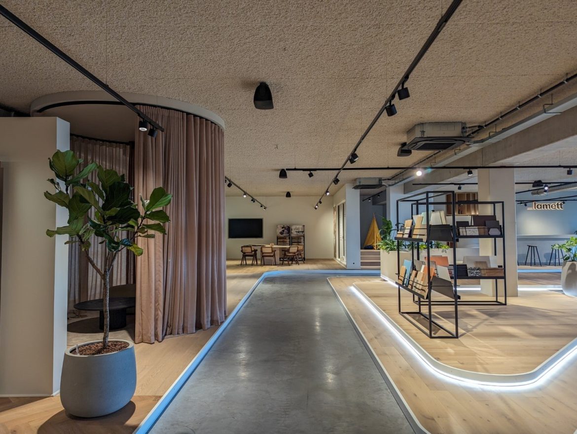 Showroom Lamett Made by Creaplan12