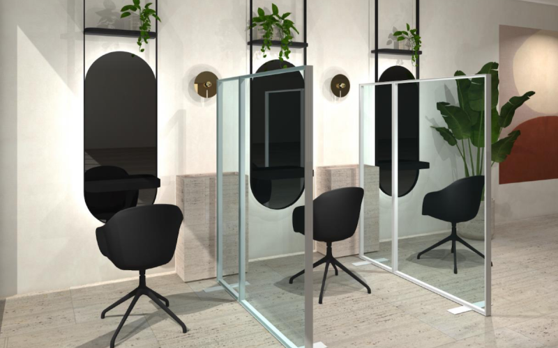 Kapper Scheidingswanden