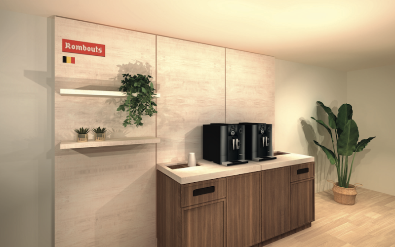 Mobile coffee corner