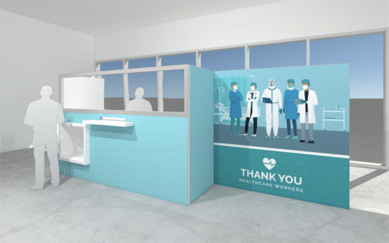 Modular reception desk 2